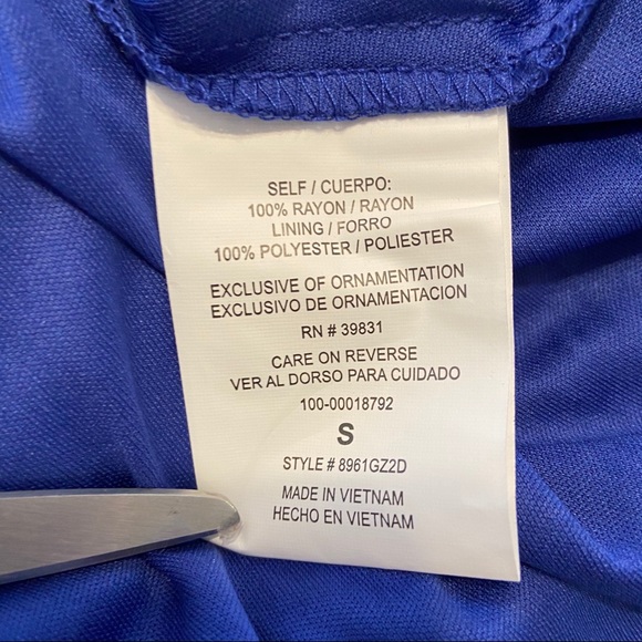 My Michele Blue Sundress size S - Picture 6 of 8